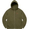 Supreme Small Box Facemask Zip Up Hooded Sweatshirt (FW21) - Dark Olive