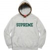 Thumbnail for Leopard Trim Hooded Sweatshirt