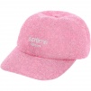 Supreme Harris Tweed Classic Logo 6-Panel (FW21) - Pink