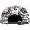 Supreme Harris Tweed Classic Logo 6-Panel (FW21) - Black Multi