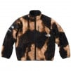 Thumbnail for Supreme The North Face Bleached Denim Print Fleece Jacket