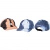 Thumbnail Supreme The North Face Bleached Denim Print 6-Panel