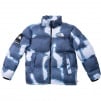 Thumbnail for Supreme The North Face Bleached Denim Print Nuptse Jacket