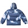 Thumbnail for Supreme The North Face Bleached Denim Print Nuptse Jacket