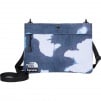 Thumbnail for Supreme The North Face Bleached Denim Print Shoulder Bag