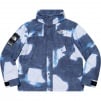 Thumbnail for Supreme The North Face Bleached Denim Print Mountain Jacket