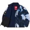 Thumbnail for Supreme The North Face Bleached Denim Print Fleece Jacket