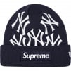 Thumbnail for Supreme New York Yankees™ New Era Box Logo Beanie