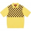 Thumbnail for Checkerboard Zip Polo