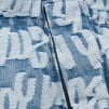 Thumbnail for Fat Tip Jacquard Denim Puffer Jacket