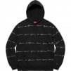 Thumbnail for Script Stripe Hooded Sweatshirt