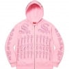 Thumbnail for Rhinestone Zip Up Hooded Sweatshirt