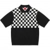 Thumbnail for Checkerboard Zip Polo