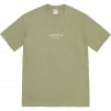 Supreme Classic Logo Tee (SS22) - Light Olive