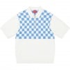 Thumbnail for Checkerboard Zip Polo