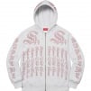 Thumbnail for Rhinestone Zip Up Hooded Sweatshirt