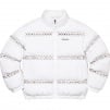 Supreme Supreme B.B. Simon Studded Puffer Jacket (SS22) - White