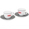 Thumbnail for Supreme IPA Porcellane Aosta Espresso Set (Set of 2)