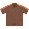 Supreme Supreme Dickies Stripe S S Work Shirt (SS22) - Brown