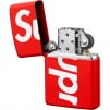 Supreme Logo Zippo (SS22) - Red