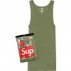 Thumbnail for Supreme Hanes Tagless Tank Tops (3 Pack)