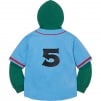 Thumbnail for Baseball Jersey Hooded Sweatshirt