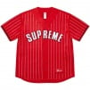 Thumbnail for Rhinestone Stripe Baseball Jersey