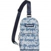 Thumbnail for Fat Tip Jacquard Denim Sling Bag