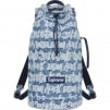 Thumbnail for Fat Tip Jacquard Denim Backpack