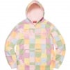 Thumbnail for Reverse Patchwork Zip Up Hooded Sweatshirt