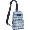 Thumbnail for Fat Tip Jacquard Denim Sling Bag