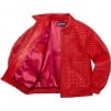 Thumbnail for Studded Quilted Leather Jacket