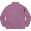 Supreme Washed Half Zip Pullover (FW22) - Dusty Purple