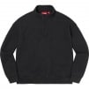 Supreme Washed Half Zip Pullover (FW22) - Black