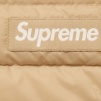 Supreme Micro Down Half Zip Hooded Pullover (FW22) - Tan