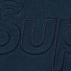 Supreme Washed Half Zip Pullover (FW22) - Navy