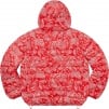 Supreme Micro Down Half Zip Hooded Pullover (FW22) - Red Paisley