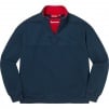 Supreme Washed Half Zip Pullover (FW22) - Navy