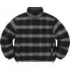 Supreme Flannel Reversible Puffer Jacket (FW22) - Black