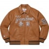 Thumbnail for Supreme New York Yankees™ Kanji Leather Varsity Jacket