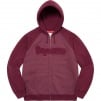 Thumbnail for Gonz Appliqué Zip Up Hooded Sweatshirt