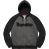 Thumbnail for Gonz Appliqué Zip Up Hooded Sweatshirt