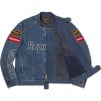 Thumbnail for Supreme Vanson Leathers Cordura Denim Jacket