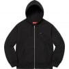 Thumbnail for Small Box Drawcord Zip Up Hooded Sweatshirt