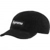 Supreme Corduroy Camp Cap (FW22) - Black