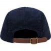 Supreme Corduroy Camp Cap (FW22) - Navy