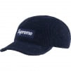 Supreme Corduroy Camp Cap (FW22) - Navy