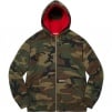 Thumbnail for Double Hood Facemask Zip Up Hooded Sweatshirt