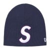 Thumbnail for New Era S Logo Beanie