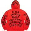 Thumbnail for Supreme Team Flocked Hooded Sweatshirt